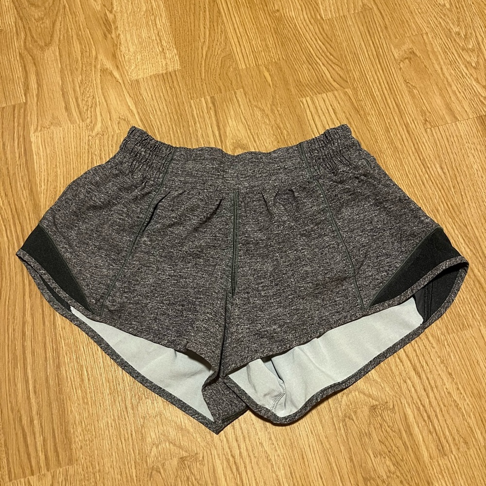 Gray lululemon shorts
